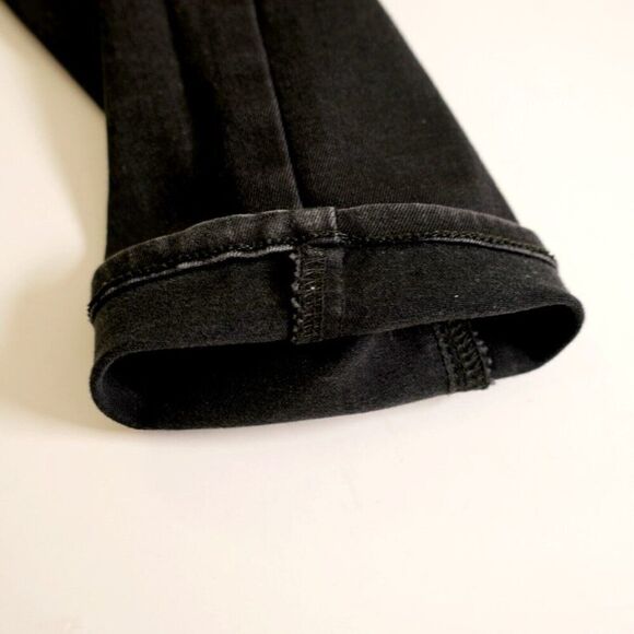 American Eagle Next Level Flex Black Denim Low‎ Rise Jeans 26/27 Tagged 26/28 - Picture 11 of 12